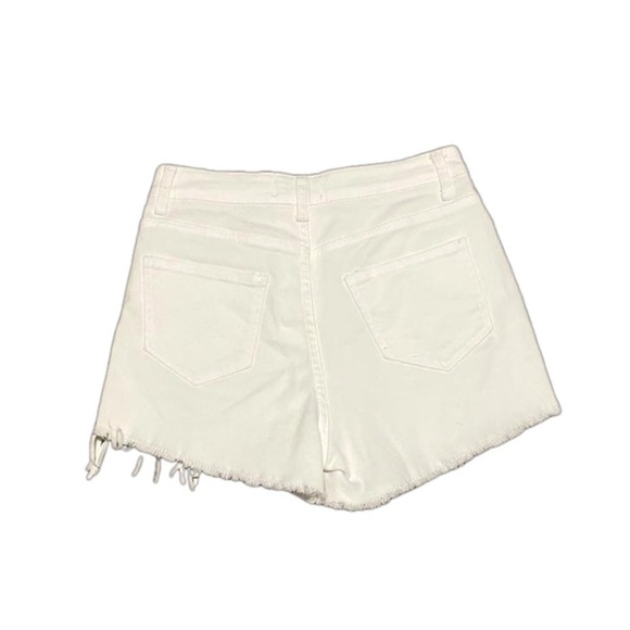 Altard State Fringe White Festival Rodeo Concert Shorts - Picture 6 of 9